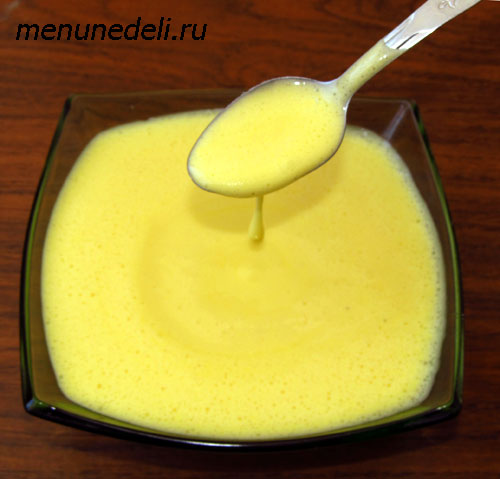 Как приготовить голландский соус | Меню недели